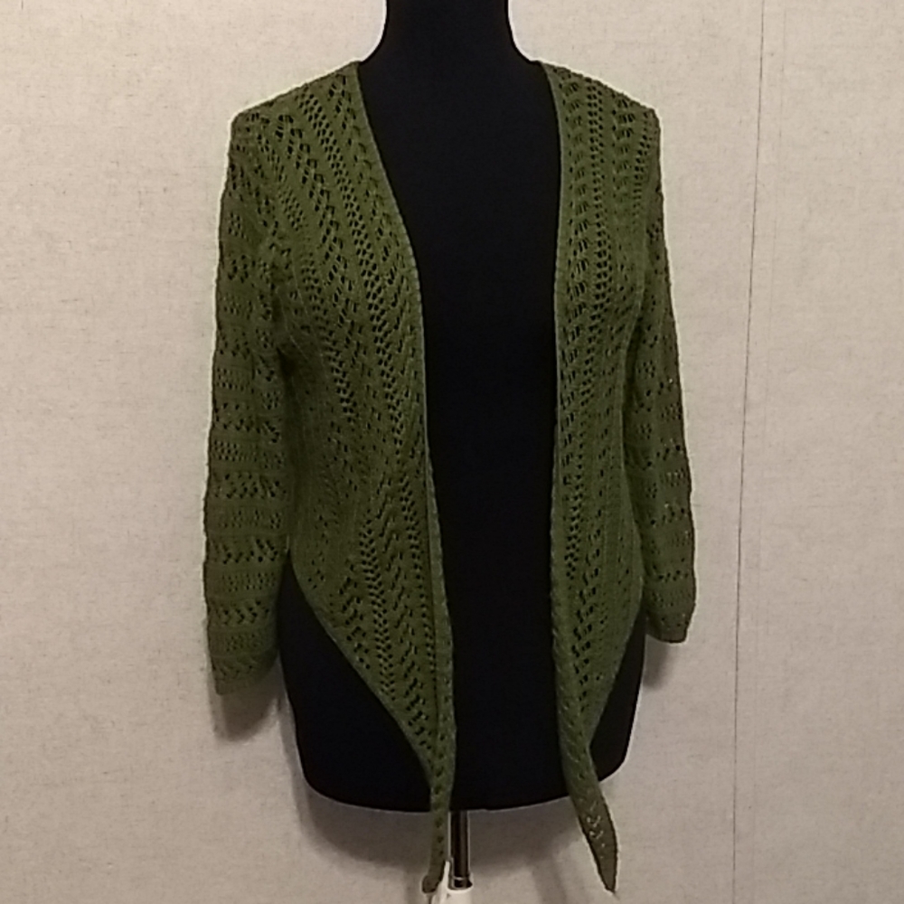 Dressbarn Crochet Cardigan